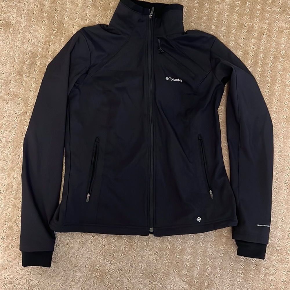 Black spring coat Columbia